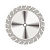 Disques de diamant striés NTI® – HP, double face, 1/emballage - Medium, Gray, # 946, 19.00 mm Diameter, 0.15 mm Thickness