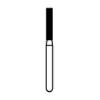 Fraises diamantées Gold Pack NTI® – FG, grossière, verte, cylindre à bout plat, 50/emballage - # C837, 1.4 mm Diameter, 8.0 mm Length