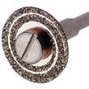 Disques de diamant pince coupante pour couronne Turbo NTI® – FG, très grossier, noir, 1,90 mm d’épaisseur, 1/emballage - # C-9, 9.00 mm Diameter
