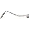 Instrument de bourrage de cordon gingival – N113, lame droite, double extrémité - Plain (Smooth)