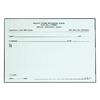 Alter-Proof Prescription Blanks, Personalized, 100 Sheets/Pad; 5 Pads/Pkg, Erasures detected at a glance.