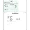 West Virginia Laser Prescription Blanks – Nonpersonalized, 8-1/2" W x 11" H (Overall) , 5-1/2" W x 4-1/4" H (Detached), 100/Pkg