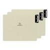 Smead® Alphabetical Shelf File Index, 12-1/4" W x 9-1/2" H with 5/8" tab extensions, 25/Pkg