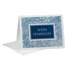 Blue Marble Sympathy Card with Envelope, 5-1/2" W x 4-1/4" H, 50/Pkg