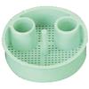 Screen-4-Vac™ Evacuation Traps – Disposable, 144/Pkg - Green, 1-7/8", For Belmont, Biotec, Chayes, Dental-EZ, Dentech, Pelton & Crane, Proma