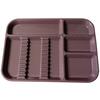 Plateaux à instruments, taille B, divisés - Mauve