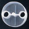 Screen-4-Vac™ Evacuation Traps – Disposable, 144/Pkg - 2-1/8", Clear, For A-dec Models with Plastic Canisters