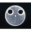 Screen-4-Vac™ Evacuation Traps – Disposable, 144/Pkg - 1-7/8", Clear, For Belmont, Biotec, Chayes, Dental-EZ, Dentech, Pelton & Crane, Proma