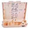 Support mural de verrouillage pour tous les  collecteurs d'objets pointus et tranchants de la salle d'examen/patient 5.4 qt BD, 9,5" x 9,5" x 4.25" - Locking Wall Bracket for All 5.4 qt BD Patient/Exam Room Sharps Collectors, 9.5" x 9.5" x 4.25"