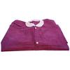 Extra-Safe™ Hip Length Lab Jackets – Cranberry, 10/Pkg - Large