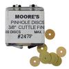 Disc Pinhole 100/Pkg