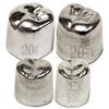 Aluminum Crowns – Bicuspid Upper, 5/Pkg