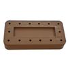 Bloc porte-fraise magnétique - 14 Holes FG/RA, Beige