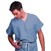 Fashion Seal Healthcare® Unisex Fashion Scrub Shirts, 65/35 Fashion Poplin® - Ciel Blue, 3 XL