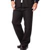 Fashion Seal Healthcare® Unisex Fashion Scrub Pants – 65/35 Fashion Poplin®, Black - 2 XL