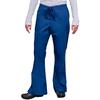 Fashion Seal Healthcare® Ladies' Drawstring Flare Pants, Regular Sizing - Navy, 2 Extra Large