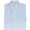 Fashion Seal Healthcare® Ladies’ Oxford Short Sleeve Shirt, Blue - 2 XL
