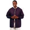 Fashion Seal Healthcare® Unisex Warm Up Jacket - Eggplant, Large