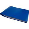 Poly Expansion Binder, 16" x 11-1/2", Blue Poly