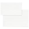 Sparco Index Cards, White, 100/Pkg