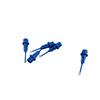 Embouts applicateurs – calibre 25, 1/2", tout plastique, bleu foncé, floqués, 20/emballage - Applicator Tips – 25 Gauge, 1/2", All Plastic, Dark Blue, Flocked, 20/Pkg
