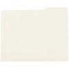 Sparco Single Ply Interior Folders, 1/3 Assoted Tabs, 100/Box