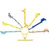 ClikRay™ Sensor Holders, 5/Pkg - 01, Size 0/1, Light Yellow