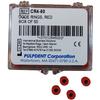 Anneaux d’identification, 50/emballage - Red