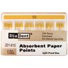 Pointes de papier absorbantes – boîte antidéversement, tailles ISO, 200/emballage