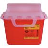BD™ Patient Room Sharps Collectors - 5.4 Quart, Red, Horizontal Entry