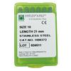 Hygenic® Hyflex® X-File® en acier inoxydable - 21 mm, 6 par emballage