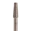 Diamant fritté fraises – PM, à bout plat cône, grain moyen, diamètre de 2,7 mm