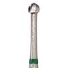 Tungsten Carbide Burs – HM1S Round FG, 19 mm Shank Length, 5/Pkg - Bur #4S, 1.4 mm Diameter