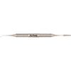 Mini spatule/instrument de placement - 6 Satin Steel Handle
