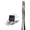 Fraises au carbure de tungstène – HM 23L conique fissurée FG, taille nº 170 L, diamètre de 6,3 mm, 100/emballage