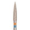 Fraises diamantées pour l’oxyde de zircone - FG, flamme, 5/emballage