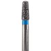Fraises diamantées pour procédures opératoires, couronnes et ponts NeoDiamond® – FG, moyenne, conique, 25/emballage - Blue, Modified Flat End Taper, # 845, 1.8 mm Diameter, 4.0 mm Length