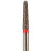 Fraises diamantées pour procédures opératoires, couronnes et ponts NeoDiamond® – FG, fine, conique, 25/emballage - Red, Round End Taper, # 856, 1.8 mm Diameter, 7.0 mm Length