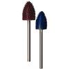 Fraises au carbure de tungstène de Typhoon® - flamme - Flame – 7/16" Head Diameter, 5/8" Head Length, 3.18 mm (1/8") Shank, Coarse Grit (Red)