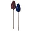 Fraises au carbure de tungstène de Typhoon® - flamme - Flame – 5/16" Head Diameter, 1/2" Head Length, 2.35 mm (3/32") Shank, Fine Grit (Blue)