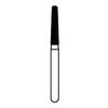 Solo Diamond™ Single-Use Diamond Burs – FG, Fine, Red, Cone Flat End, 25/Pkg - Modified KR Taper, # 846KR, 1.6 mm Head Diameter, 8.0 mm Head Length