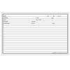 Clinical Data Card, 8" W x 5" H, 100/pkg