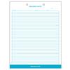 Progress Notes, Process Blue, 8-1/2" W x 11" H, 100/Pkg