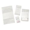 Write-On Poly Zip Bags, 4" W x 6" H, 100/Pkg