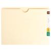 11-pt Manila End-Tab File Pockets