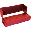 Blocs porte-fraise - 27 Holes, 18 FG/9 RA, Red