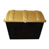 Plastic Treasure Chest, 19.5" x 13.5" x 14"