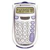 8-Digit Dual Power Handheld Calculator, Gray, 3-1/5