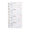 4-Per-Page Receipt Books, Personalized, 5-1/2" W x 11" H (overall), 200/Book; 5 Books/Pkg