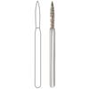 Midwest® Once™ Single Use Diamond Bur – FG, Medium, Flame, 25/Pkg - # 862, 1.0 mm Diameter, 8.0 mm Length